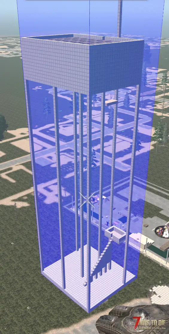 V2.X预制空中无敌火柴盒,感谢夕影大佬的mod提供的无敌方块