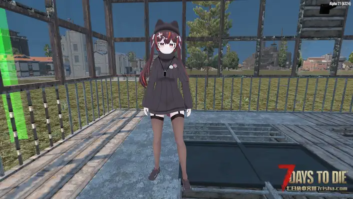 【小型mod】Vroid Mod V2.1主角模型，vrc模型Enigma猫猫居家服（A21）