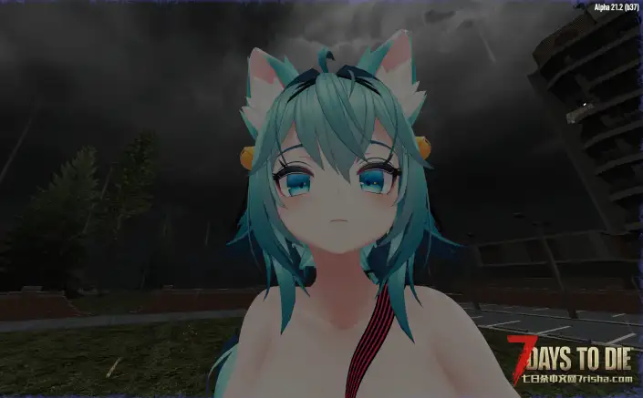 【人物模型】Vroid Mod V2.3主角模型，龙胆绷带装（A21）