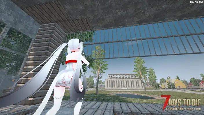 【人物模型】Vroid Mod V2.2主角模型，Maya猫猫旗袍（巫女？）