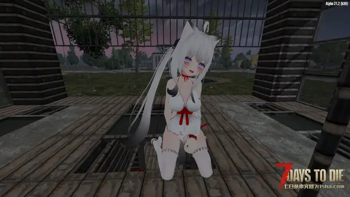 【人物模型】Vroid Mod V2.2主角模型，Maya猫猫旗袍（巫女？）