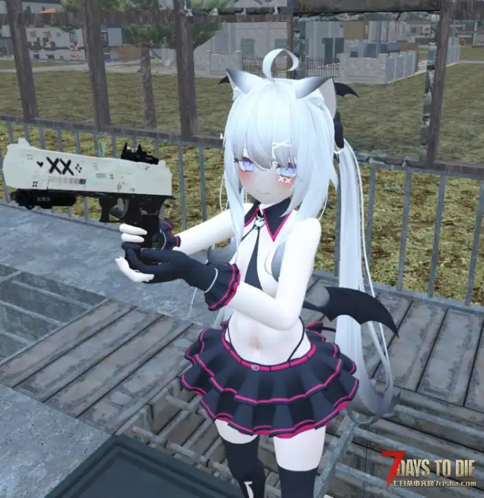 【小型mod】Vroid Mod V2.1主角模型,MisterPink粉红佬兔女郎(A21)