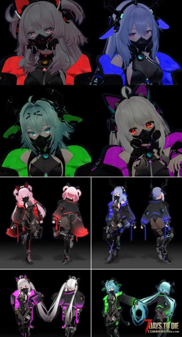 Vroid mod 玩家模型 Manuka【PhantomShroud】