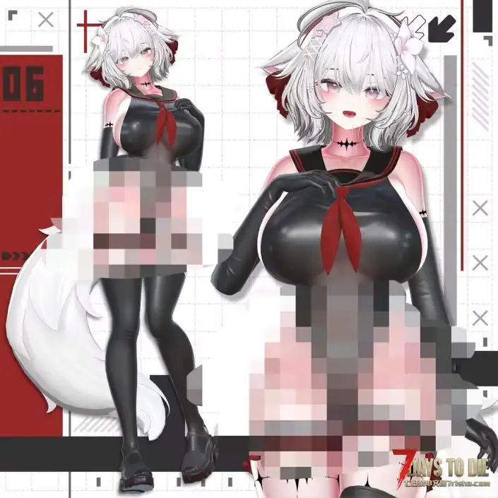 七日杀V2—V3全版本可用,Custom Avatars玩家模型,狐狐。。。。(鸡舍广告)