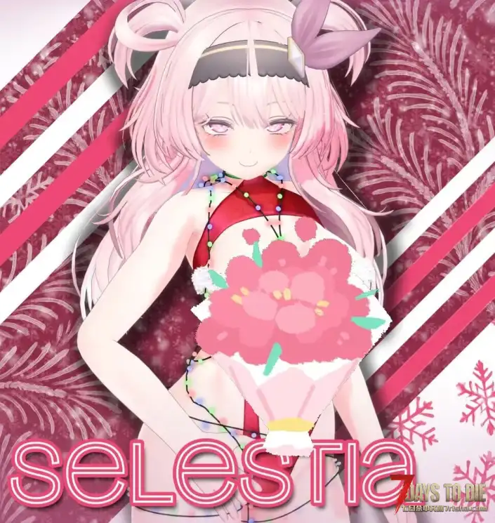 七日杀V2.3–V2.4，Custom Avatars玩家模型，Moe圣诞礼物