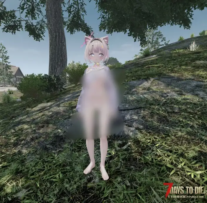 七日杀V2.3–V2.4，Custom Avatars玩家模型，米露菲Cheeky Tweaky