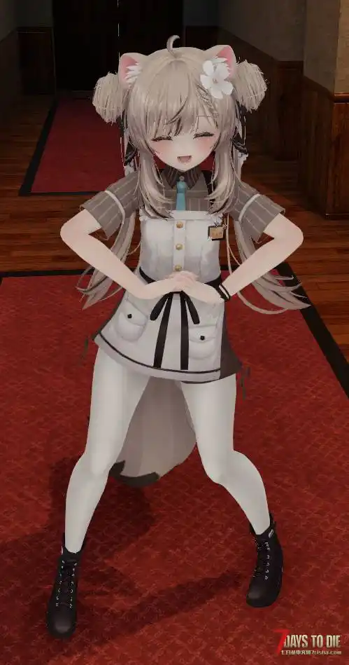 【小型mod】Vroid Mod V2.3主角模型，vrc模型Manuka酱