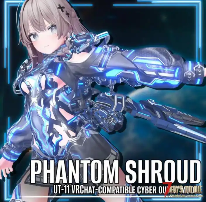 Vroid mod 玩家模型 Manuka【PhantomShroud】