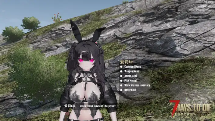 V2.5Airi兔女郎玩家模型+NPC随从