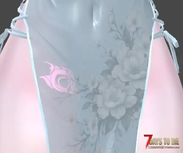 七日杀V2全版本可用，Custom Avatars玩家模型，旗袍