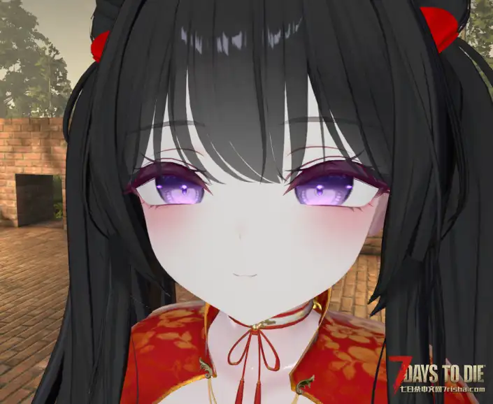 七日杀V2全版本通用，玩家模型与女商人杰恩替换，Milltina『芳華』