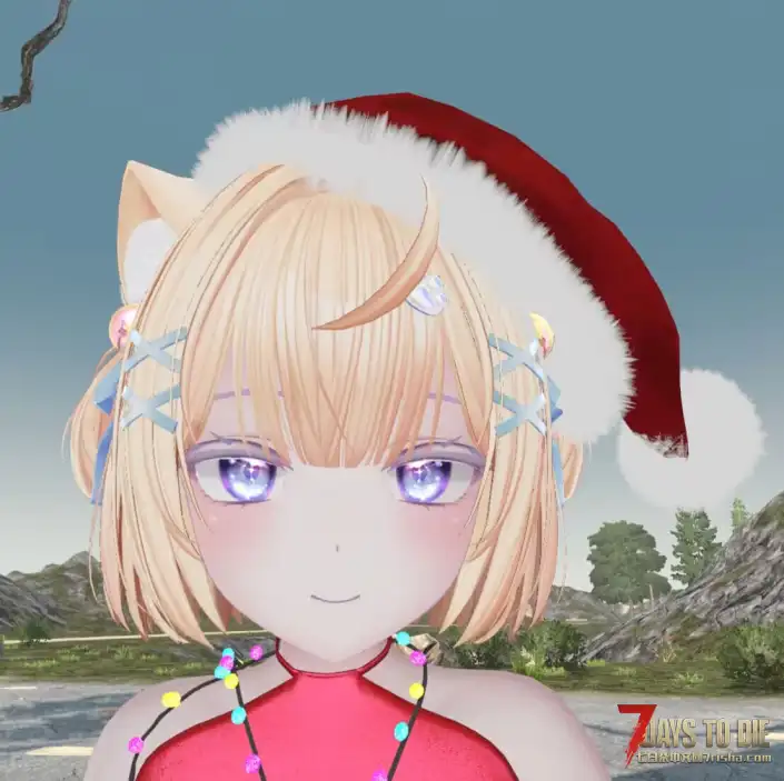 七日杀V2.3–V2.4，Custom Avatars玩家模型，Moe圣诞礼物