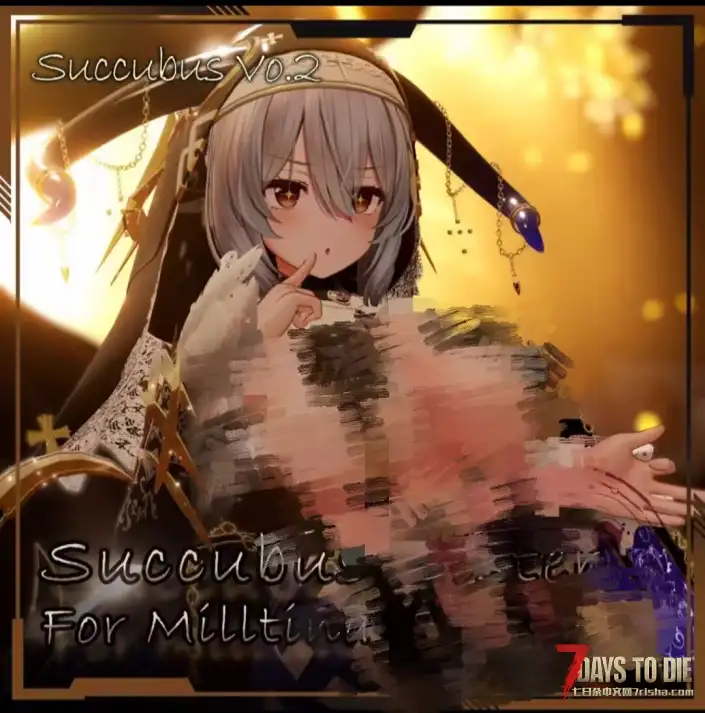 Vroid mod 玩家模型 Milltina【Succubus】V2.0–V2.3都可用