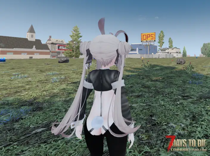 【人物模型】Vroid Mod V2.3主角模型，花与蜜清凉版（A21）