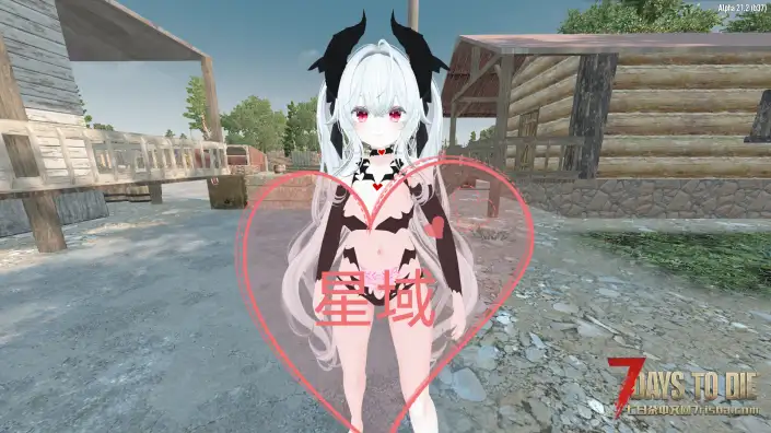 【人物模型】Vroid Mod V2.3主角模型，moe猫猫清凉版（A21）