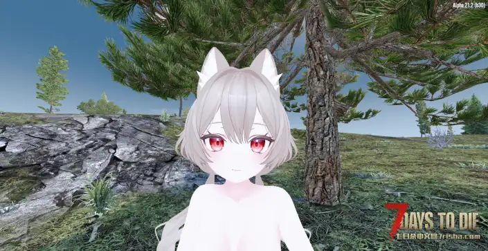 【人物模型】Vroid Mod V2.3主角模型，花与蜜清凉版（A21）