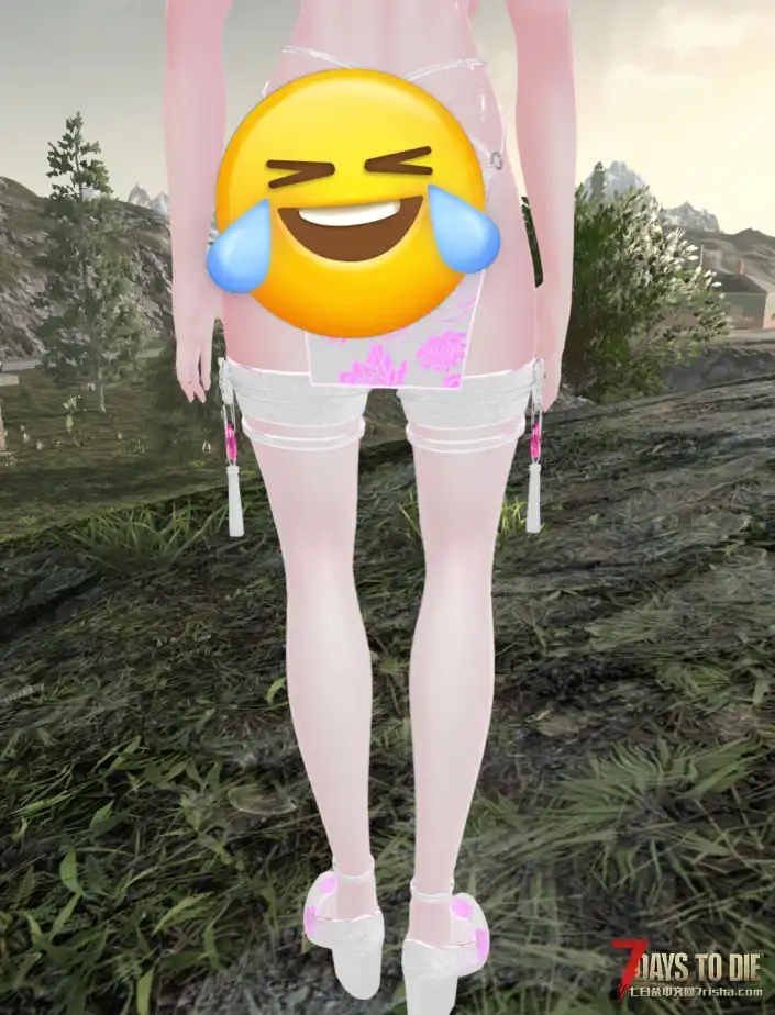 七日杀V2.0–V2.5，Custom Avatars玩家模型，Manuka旗袍