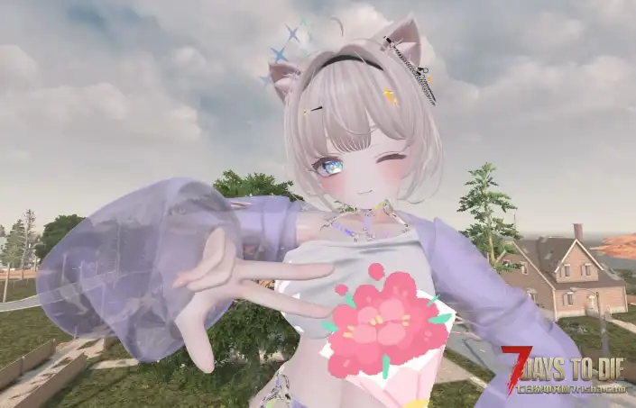 七日杀V2全版本通用，Custom Avatars玩家模型，米露菲Cheeky Tweaky