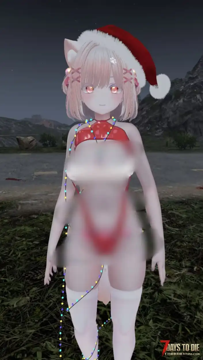 七日杀V2.3–V2.4，Custom Avatars玩家模型，Moe圣诞礼物