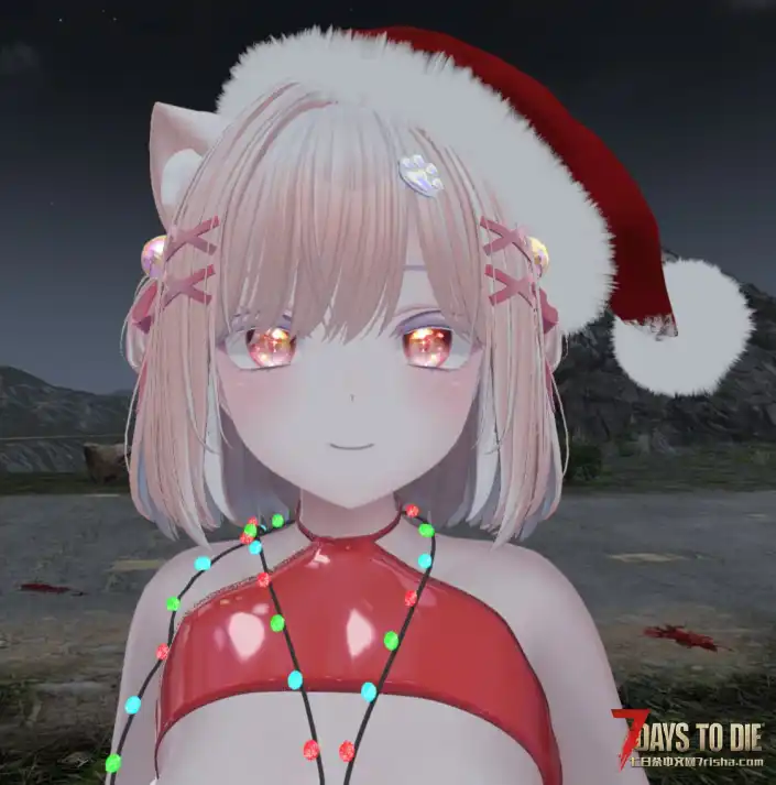 七日杀V2.3–V2.4，Custom Avatars玩家模型，Moe圣诞礼物