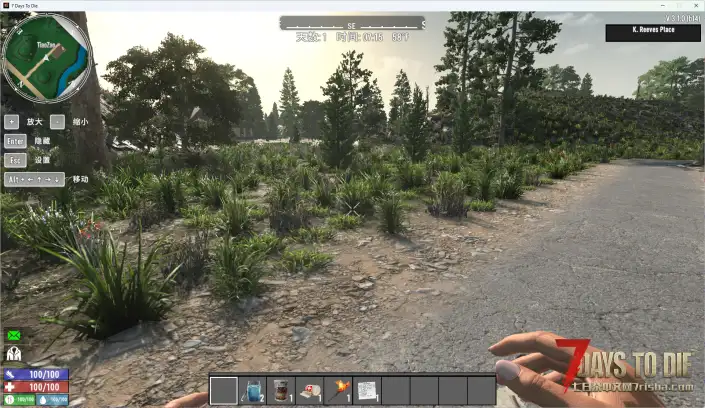 (8.31)【功能MOD】纵享丝滑!罗盘小地图~跳蚤迷你小地图V3.2.1(支持V3.2)