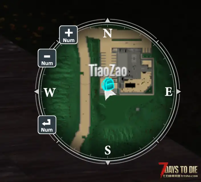 （7.3）【功能MOD】特制的罗盘小地图~跳蚤迷你小地图V1_0（V2.0通用）