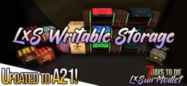 【搬运】LxS Writable Storage A21（魔法箱子）