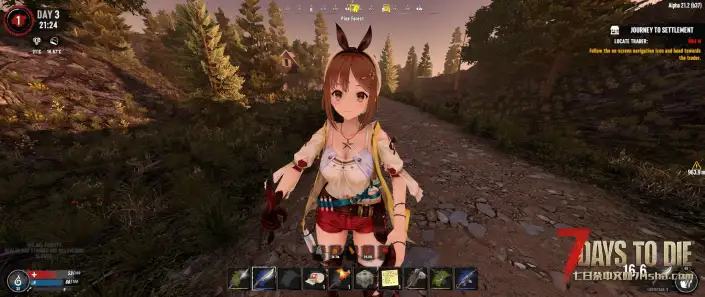 【搬运】VRoid Mod 角色模型-莱莎的炼金工坊-莱莎