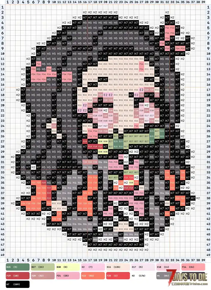 油漆材质-MARD色系（拼豆专用色系）的适用方法简介