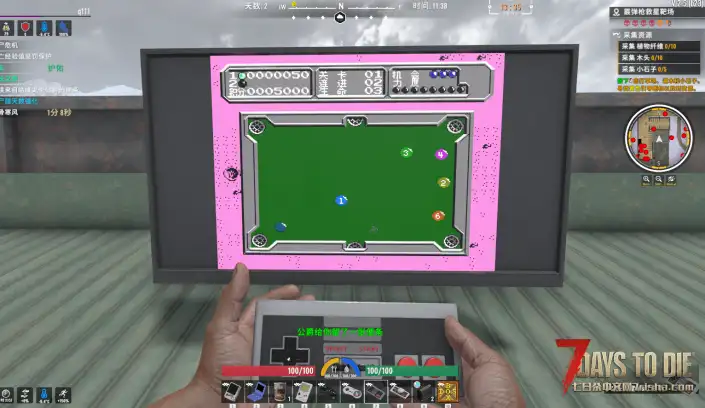 这种MOD多好啊，能玩游戏机，不知道服务器里能不能开个游戏厅