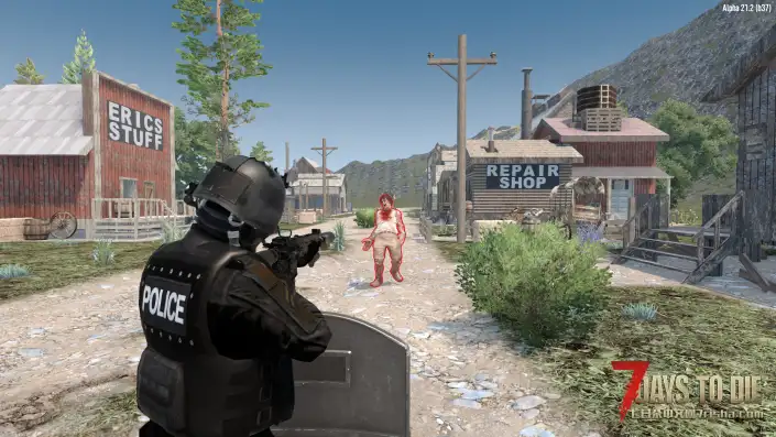 [A21.2 MOD]装备拓展-防暴警盾（V1.0可用）