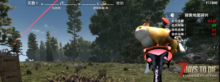 小型MOD V1.1 尖刺陷阱机制调整