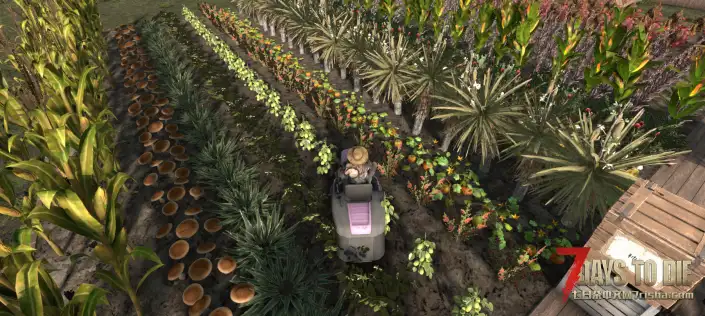 小型MOD V1.1 OCB的草坪拖拉机（收菜载具） 定制版