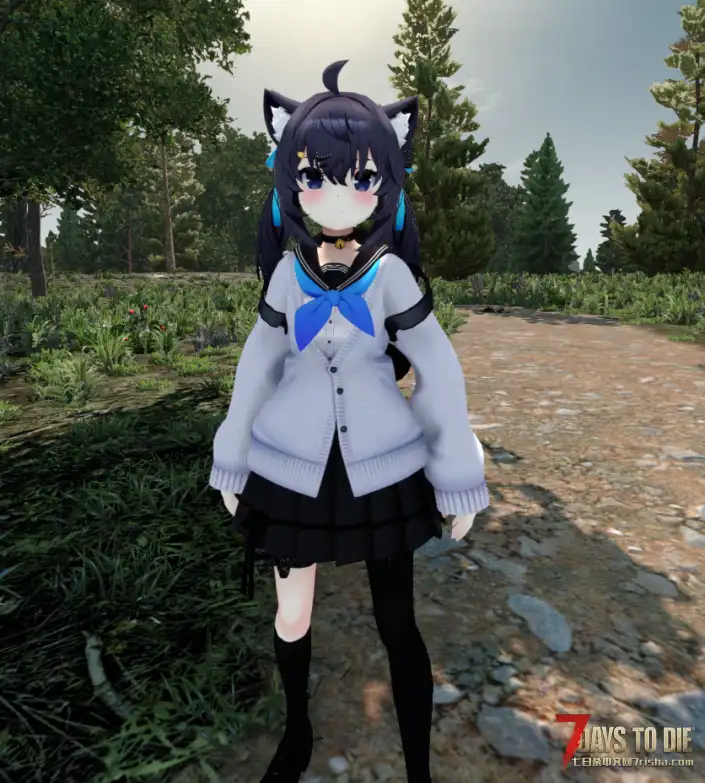 【小型Mod】VRoid Mod 2.2 人物模型 Nayu