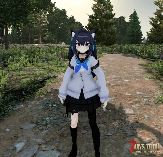 【小型Mod】VRoid Mod 2.2 人物模型 Sephira