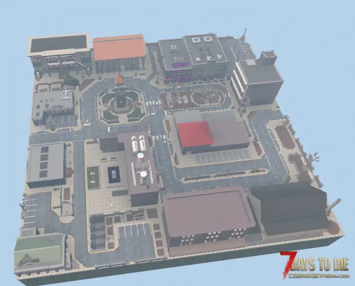 5级建筑浣熊市(部分)