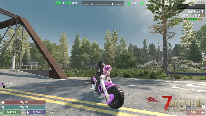 1.0二次元妹子摩托车