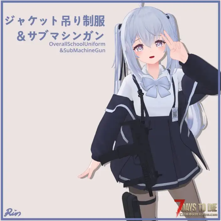 CustomAvatars-Alpha 人物mod Sapphy武装学园制服