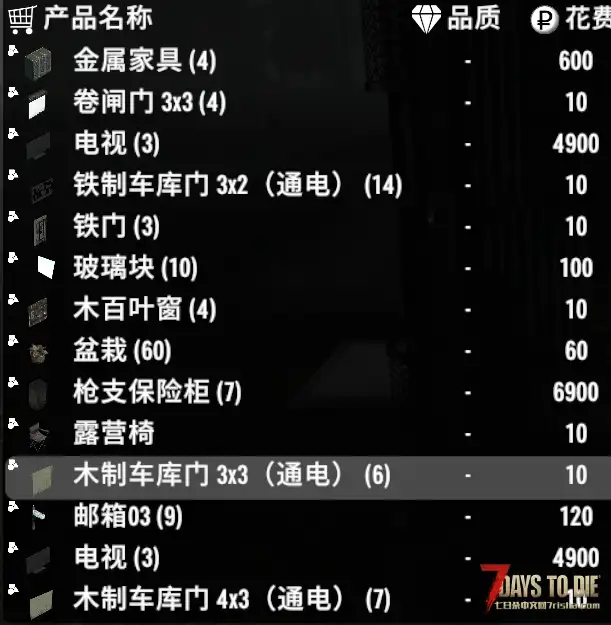 【小型MOD】白河舒适家居贩卖机（V2.0/原创/非直连）