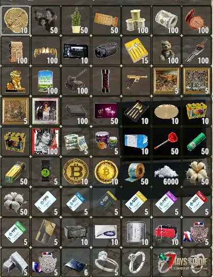 【小型Mod】逃离塔科夫【高价值物品附属包】v1.0正式版（V1.4）
