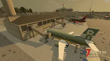 分享一个好地图 野外机场地图