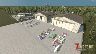 分享一个好地图 野外机场地图