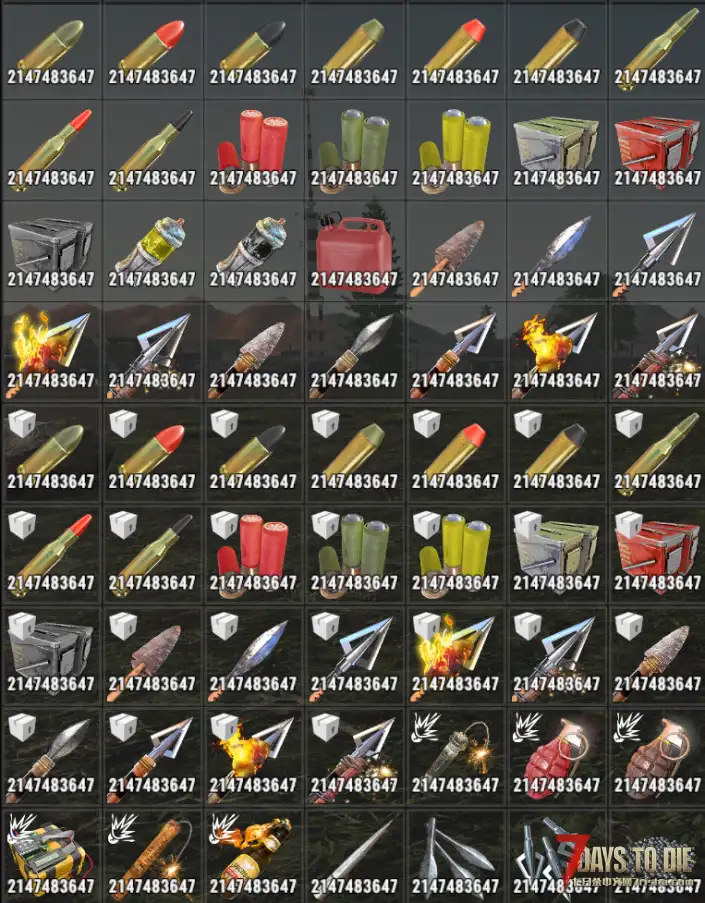 【小型MOD 非直连】2147483647物品和物块叠加 堆叠 V1.X V2.X