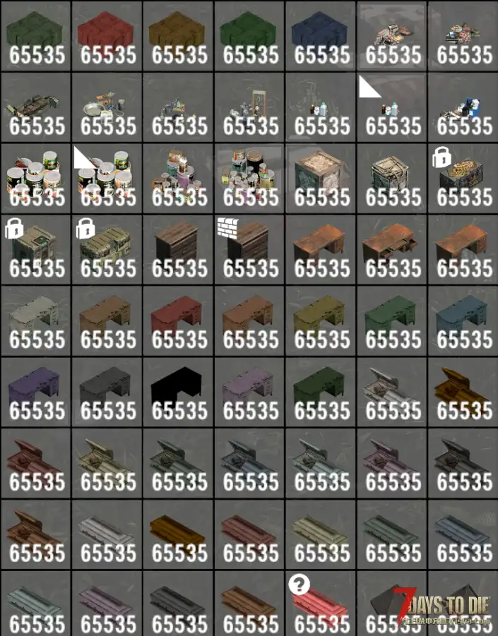 【小型MOD 直连】65535物品和物块叠加 堆叠 V1.X V2.X