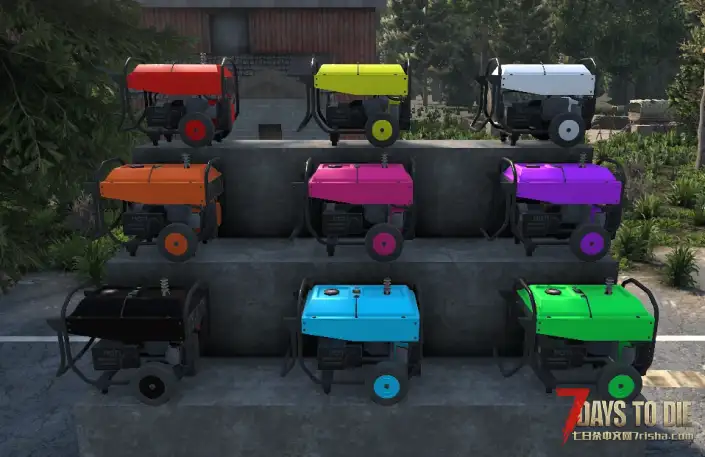 【小型MOD 汉化】V1.2 TheMeanOnes 多色发电机