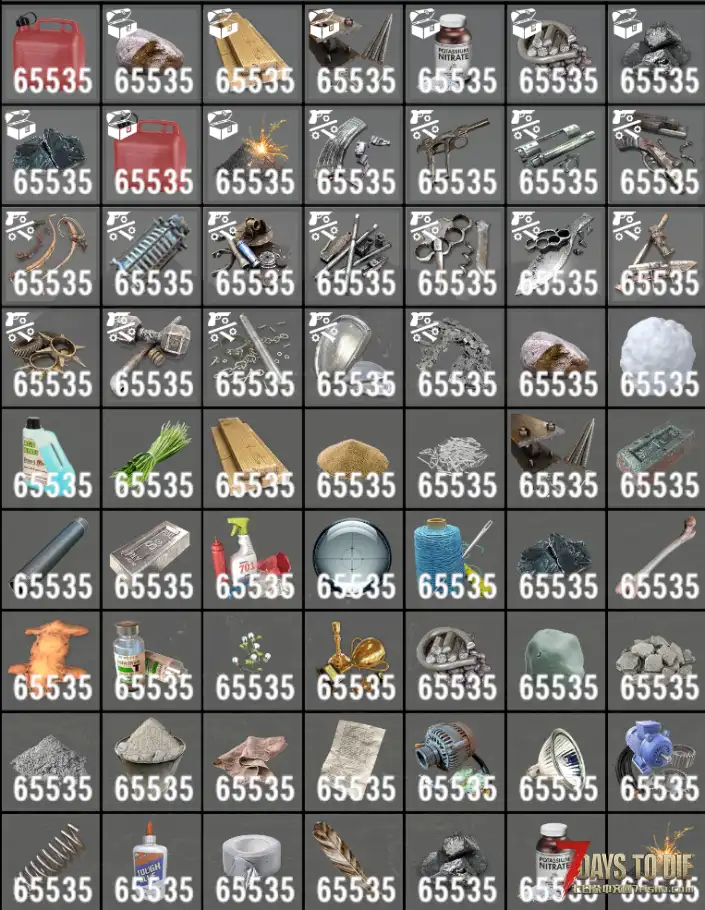 【小型MOD 直连】65535物品和物块叠加 堆叠 V1.X V2.X