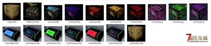 【搬运】符文&科幻风格储藏箱