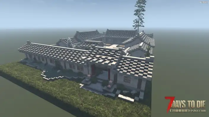 【鼠鼠子】V2建筑预制件：【一进四合小院】