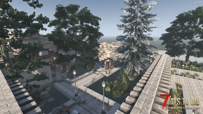 【鼠鼠子】V2建筑预制件:【田园小院】