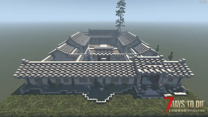 【鼠鼠子】V2建筑预制件：【一进四合小院】